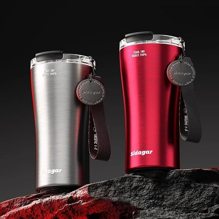 STAR  KU Xuan 620ml Insulated Stainless Steel Travel Mug with Ceramic Coating – 6H Heat & 12H Cold Retention, Leak-Proof, Car Cup Holder Friendly