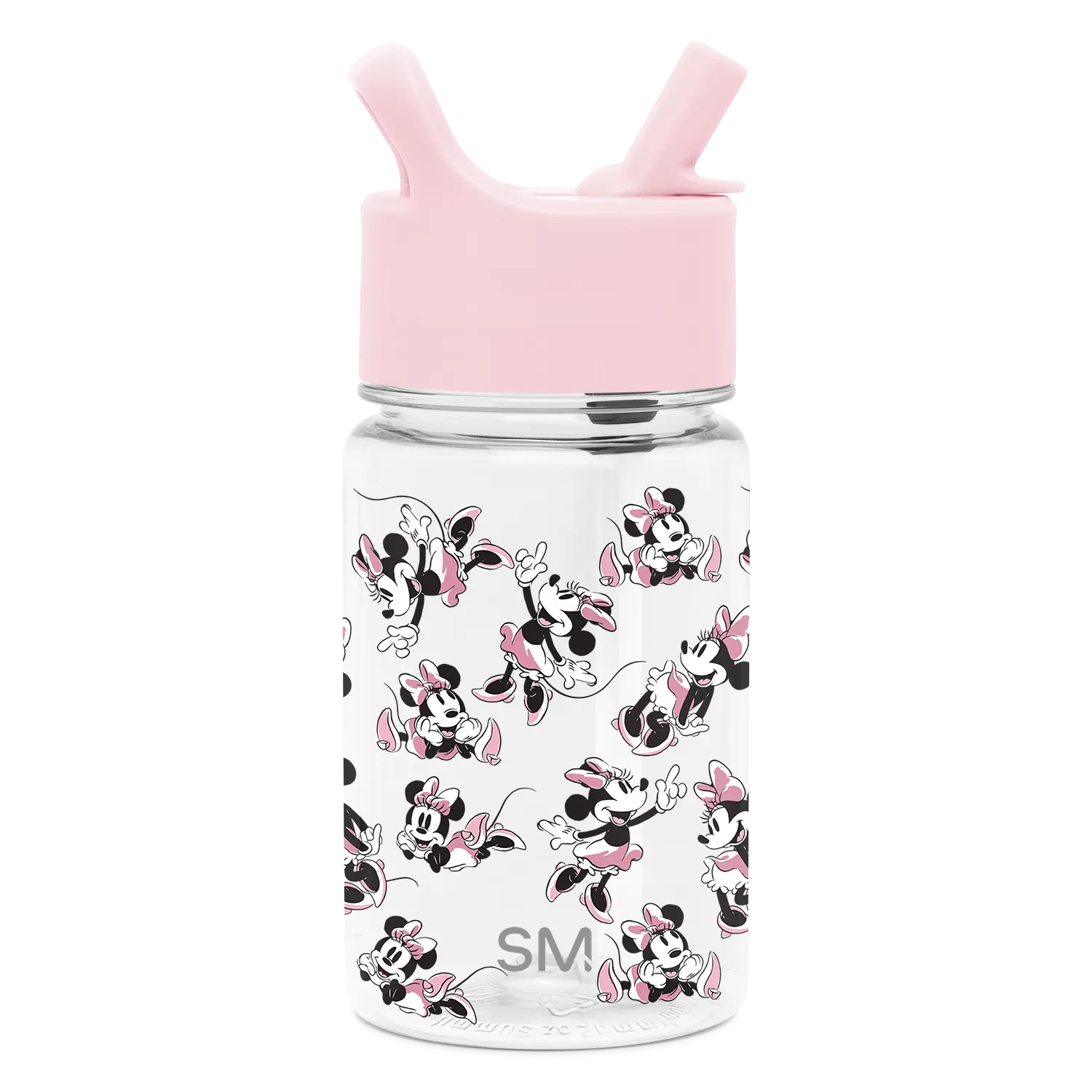 Summit Kids Plastic Water Bottle with Straw Lid