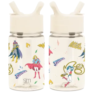 Summit Kids Plastic Water Bottle with Straw Lid