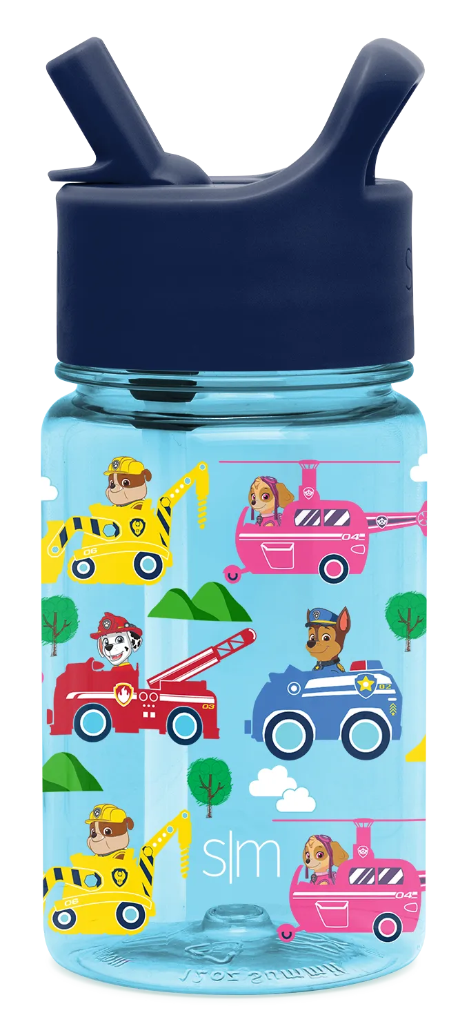 Summit Kids Plastic Water Bottle with Straw Lid