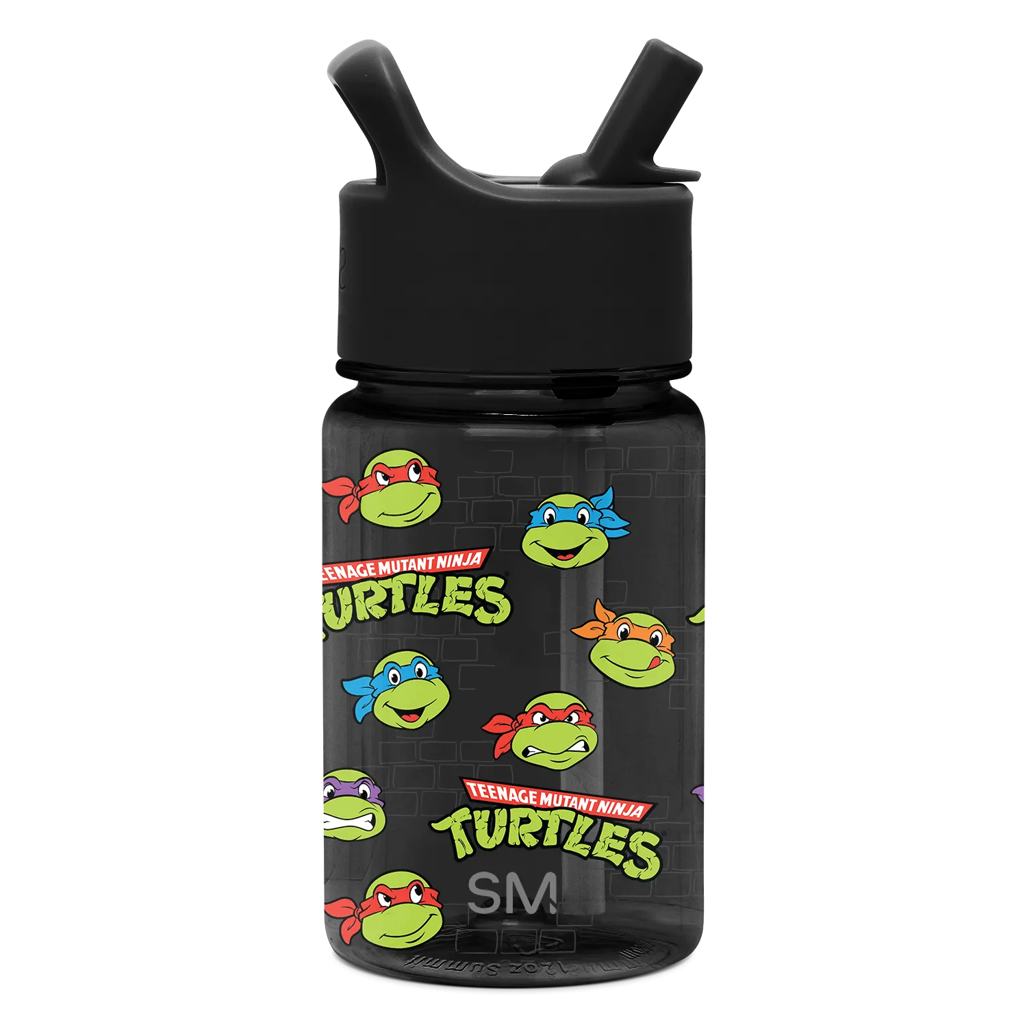 Summit Kids Plastic Water Bottle with Straw Lid