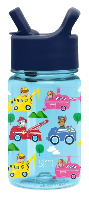 Summit Kids Plastic Water Bottle with Straw Lid