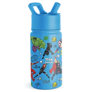 Summit Kids Water Bottle with Straw Lid