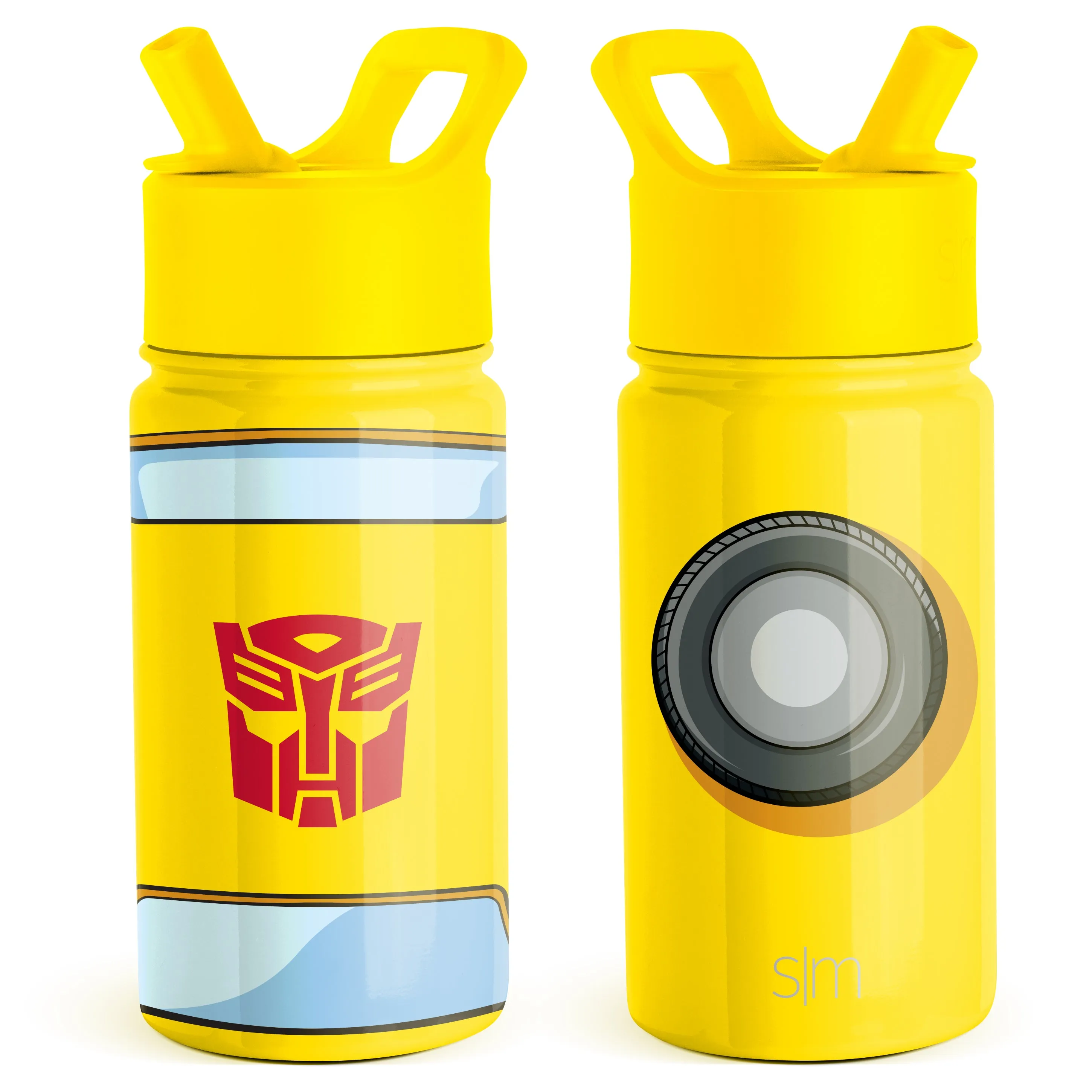 Summit Kids Water Bottle with Straw Lid