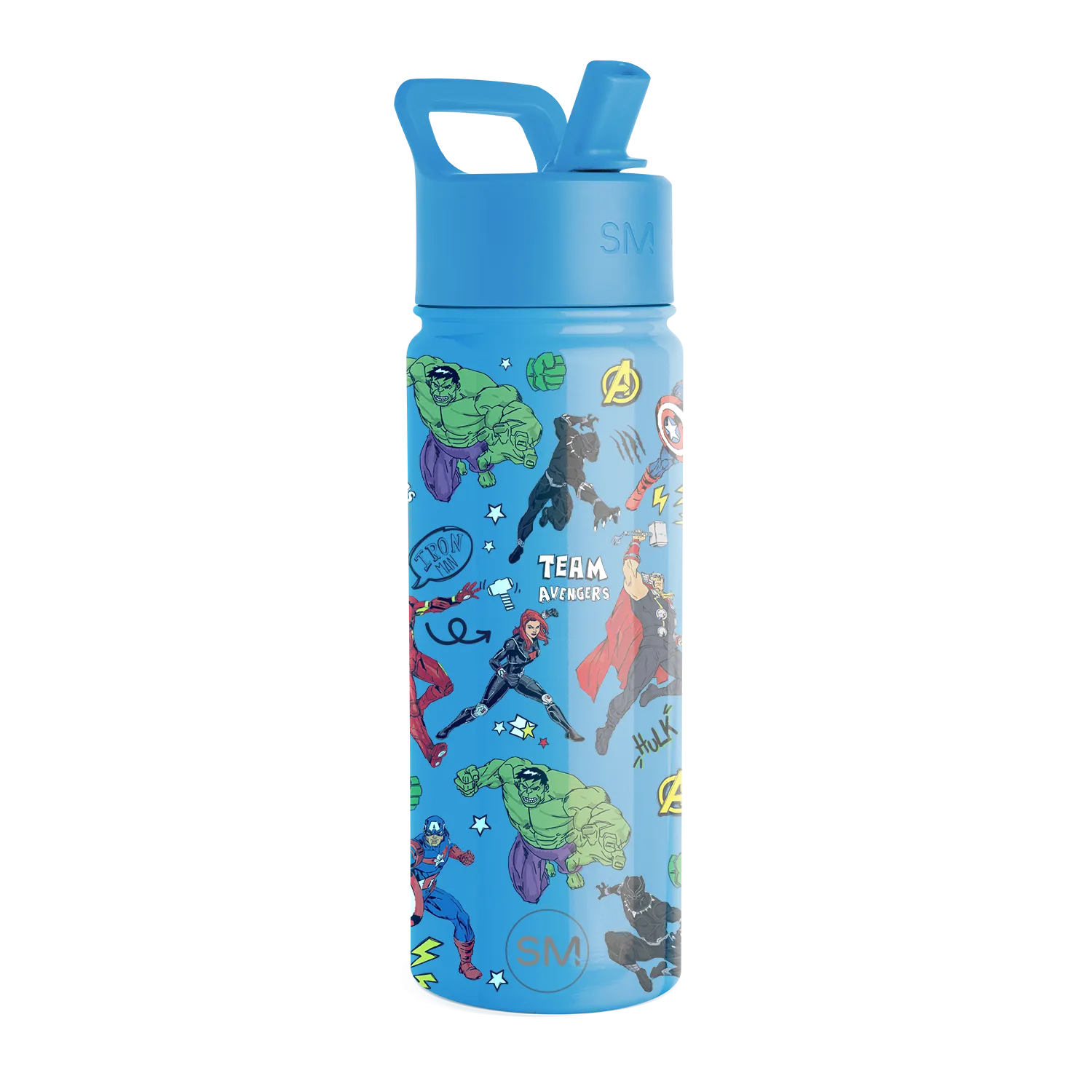 Summit Kids Water Bottle with Straw Lid