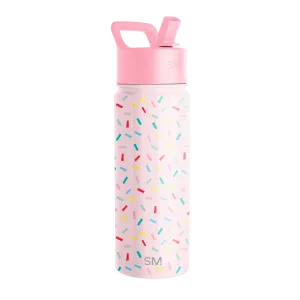 Summit Kids Water Bottle with Straw Lid