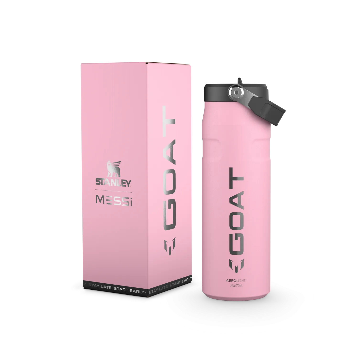 The Messi x Stanley IceFlow™ Flip Straw 2.0 Bottle | 24 OZ (Vault)