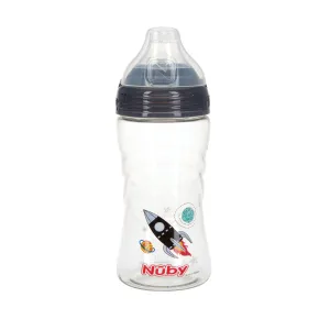Thirsty Kids Sip It Sport Beginner Travel Cup | Rocket (Grey)