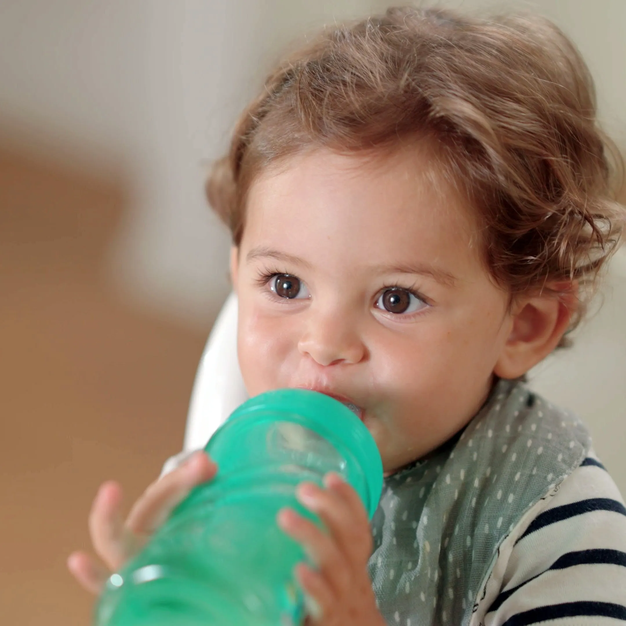 Thirsty Kids Sip It Sport Beginner Travel Cup | Rocket (Grey)