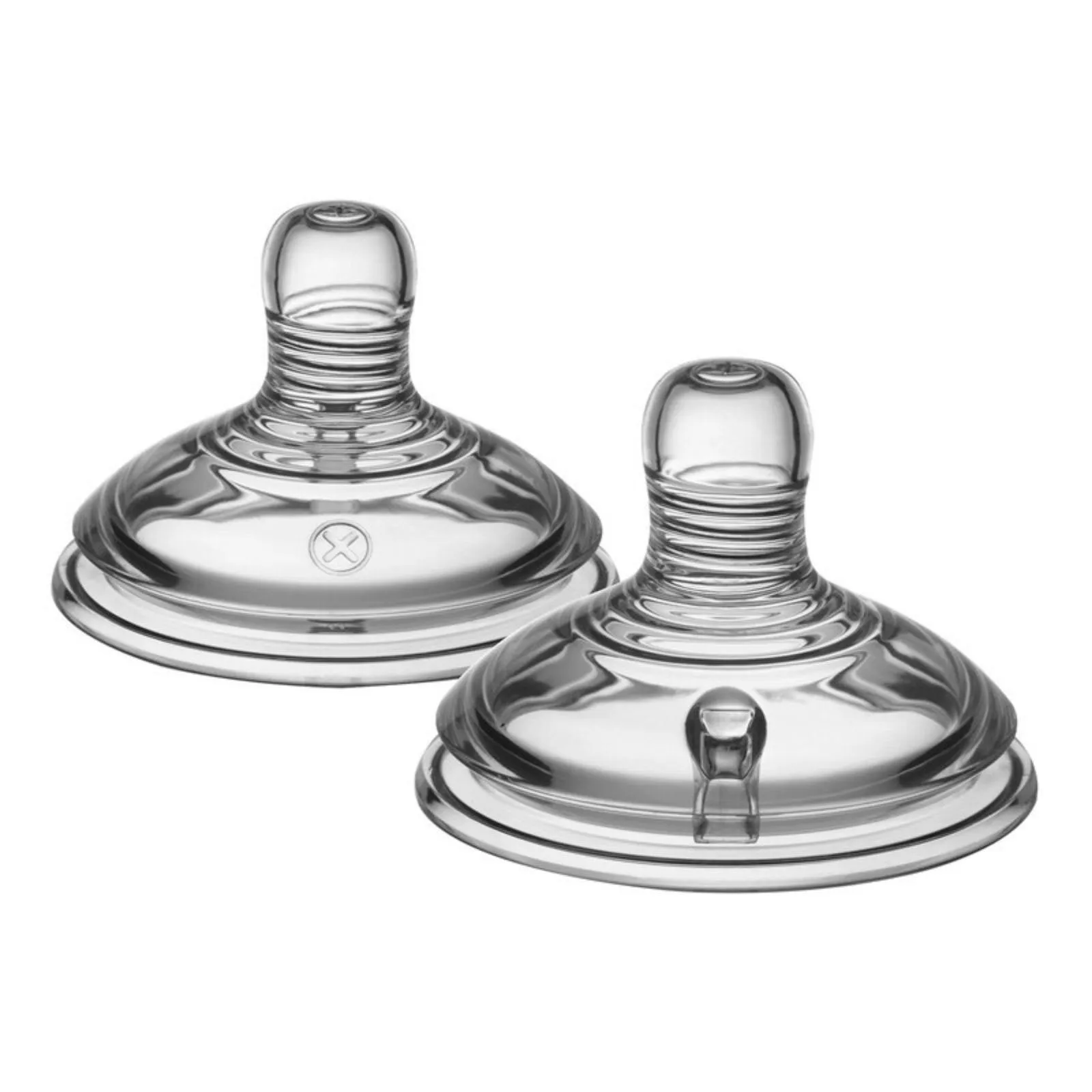 Tommee Tippee Closer to Nature Vari Flow Teat 0  months Pack of 2