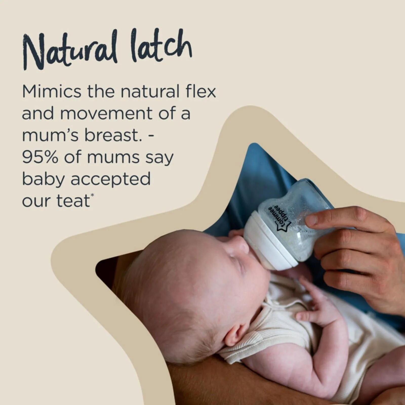 Tommee Tippee Closer to Nature Vari Flow Teat 0  months Pack of 2