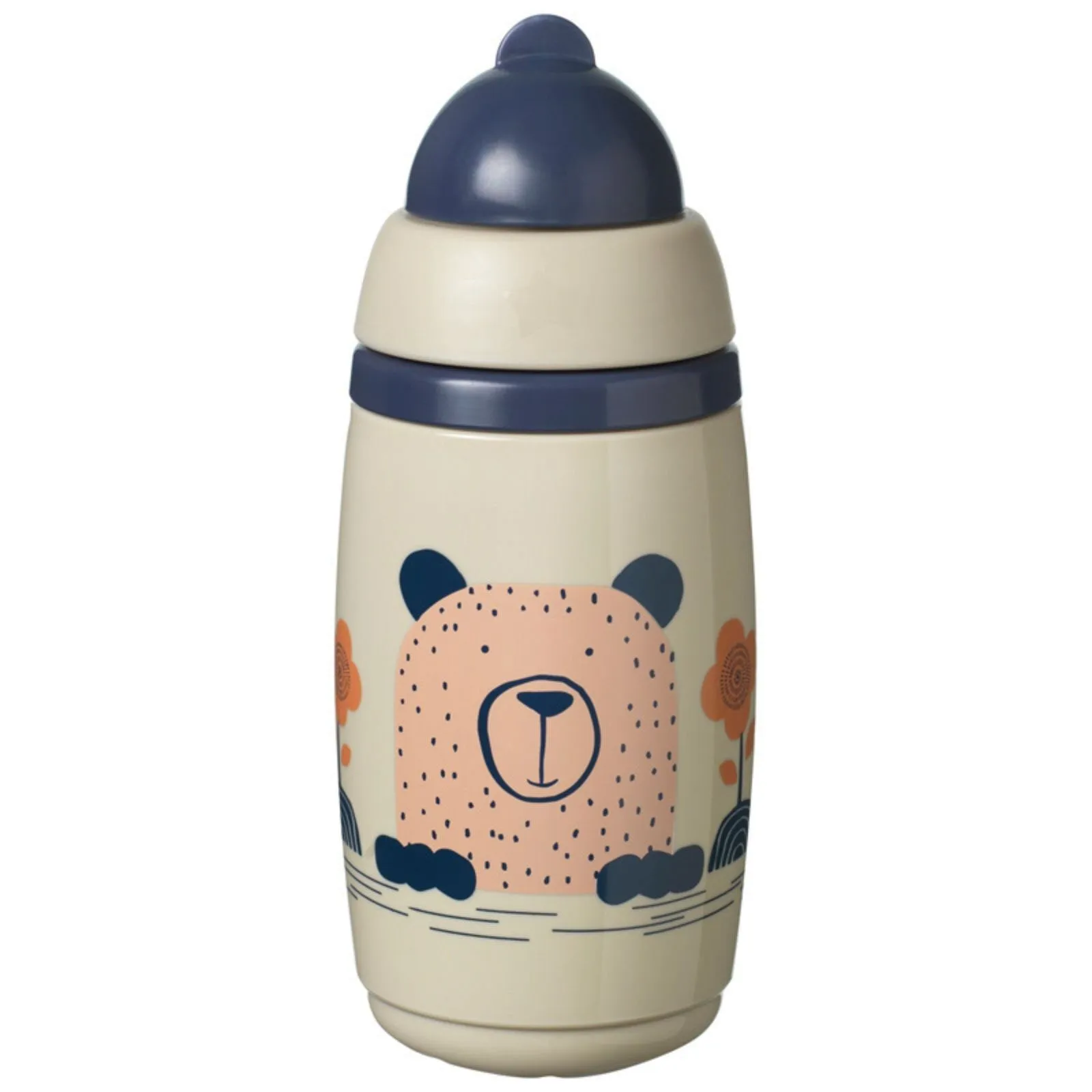 Tommee Tippee Insulated Straw 266ml 12m  - Assorted