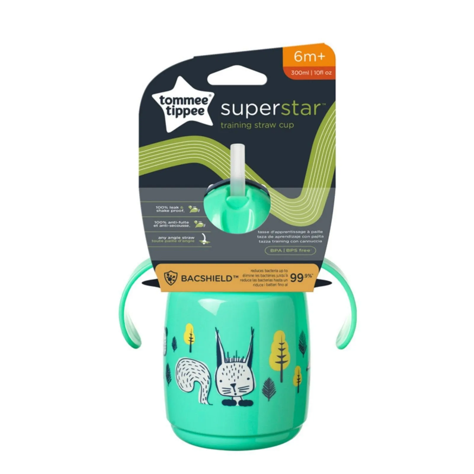 Tommee Tippee Trainer Straw 6  Months 300ml