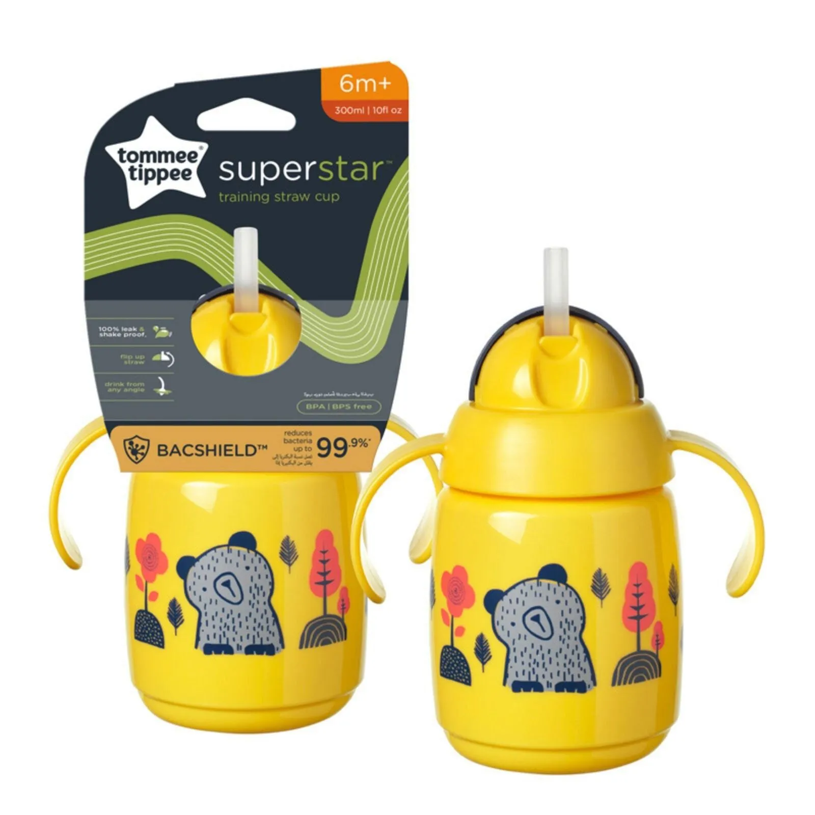 Tommee Tippee Trainer Straw 6  Months 300ml