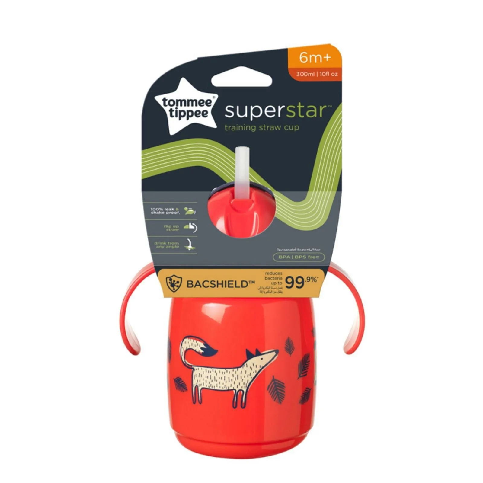 Tommee Tippee Trainer Straw 6  Months 300ml