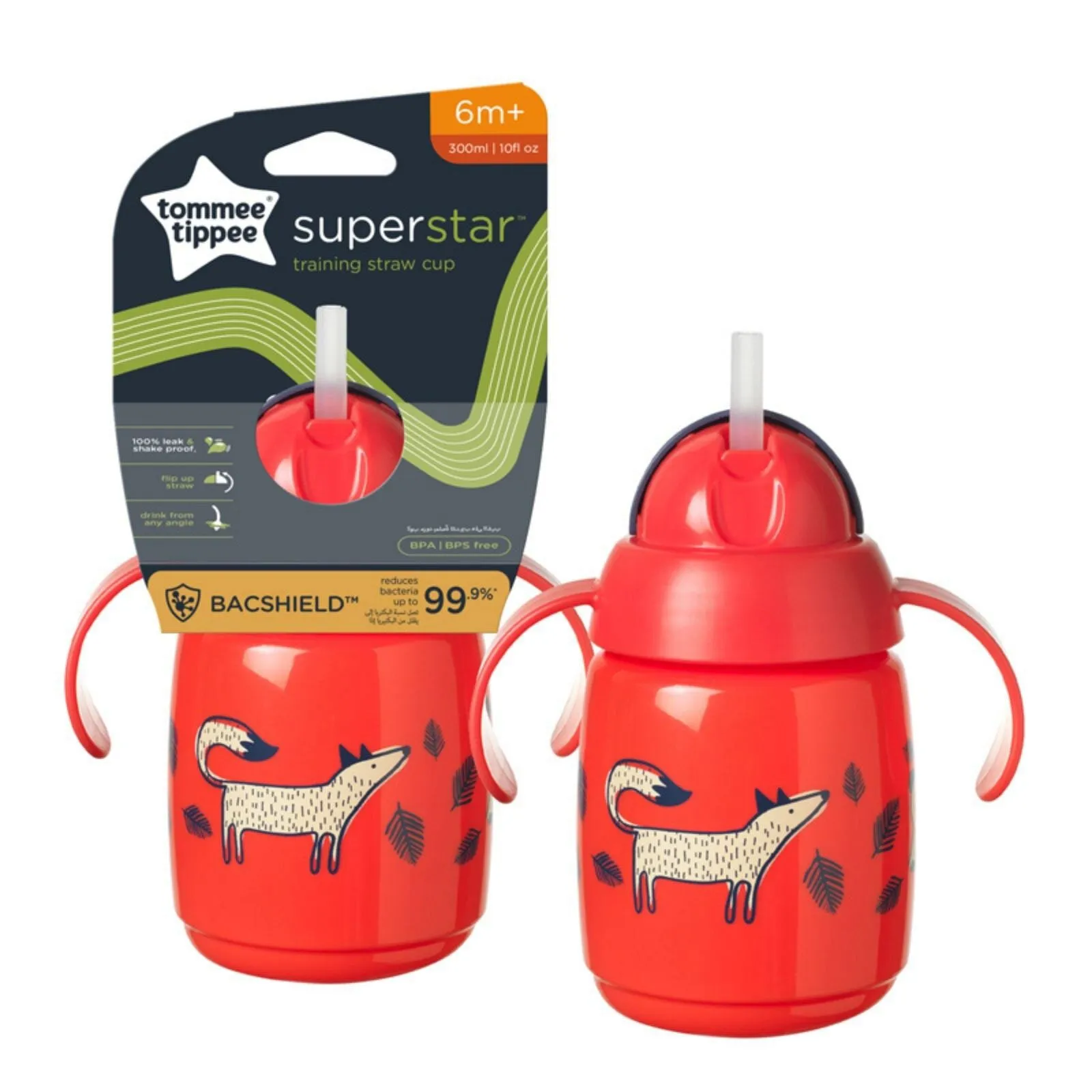 Tommee Tippee Trainer Straw 6  Months 300ml