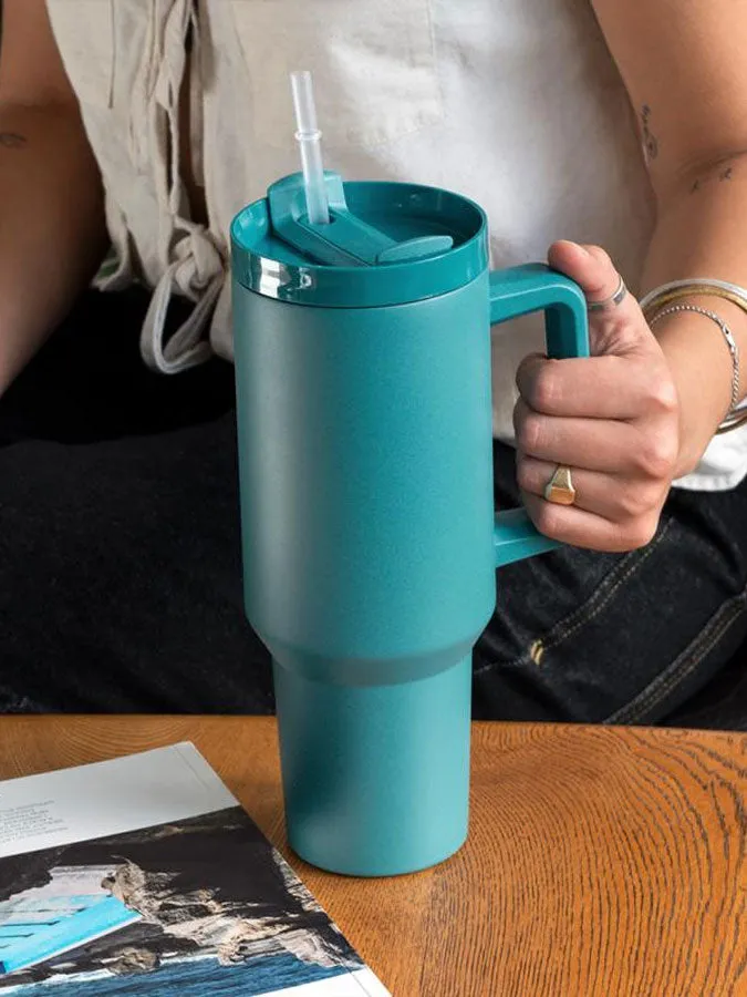 Travel Tumbler With Handle