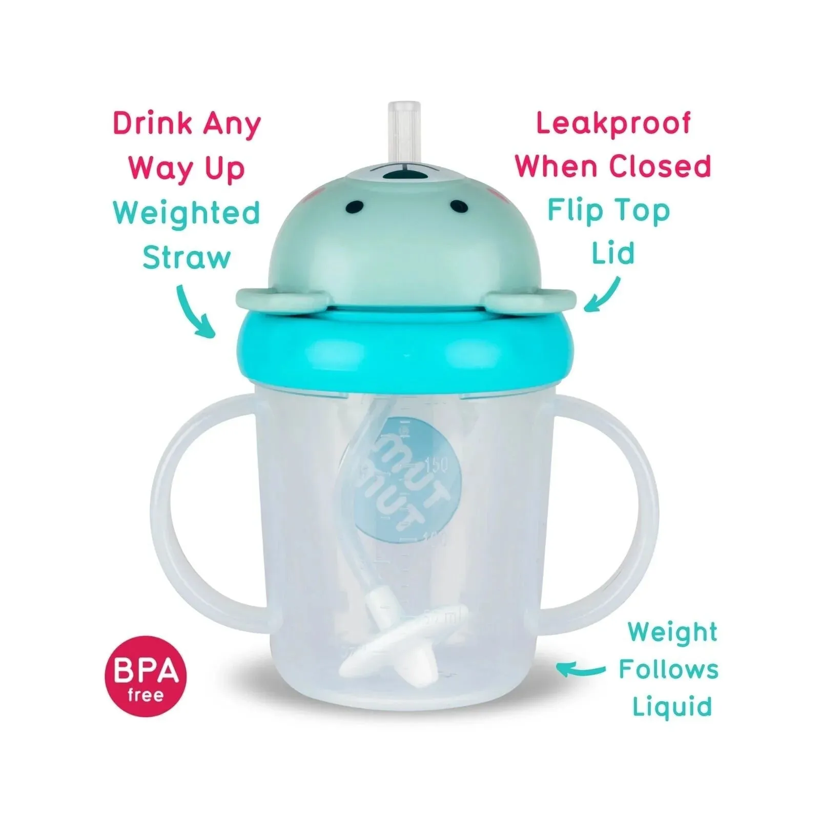 TUM TUM Tippy Up Cup - Boris Bear