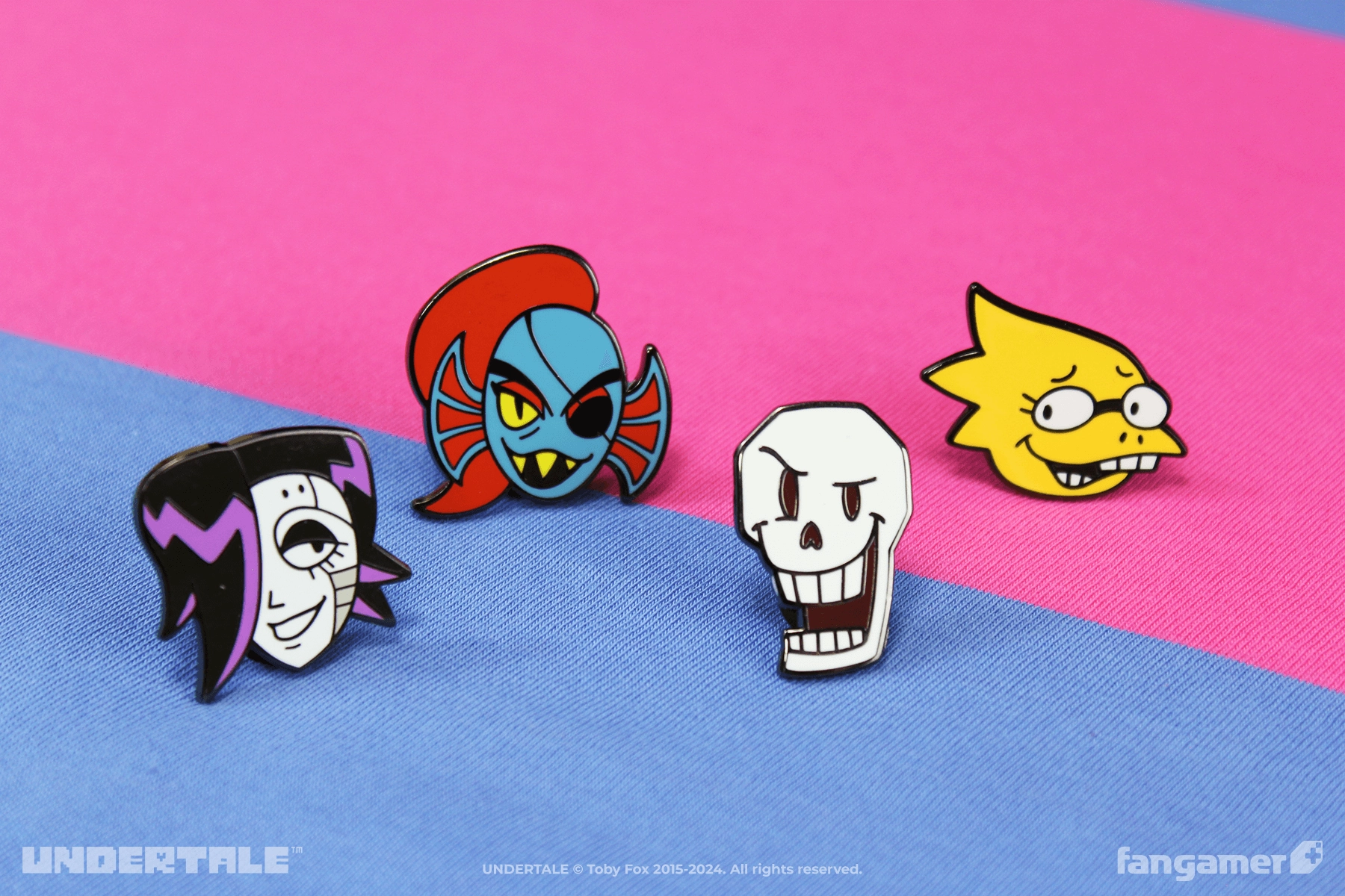 UNDERTALE - Character Pins Set 2