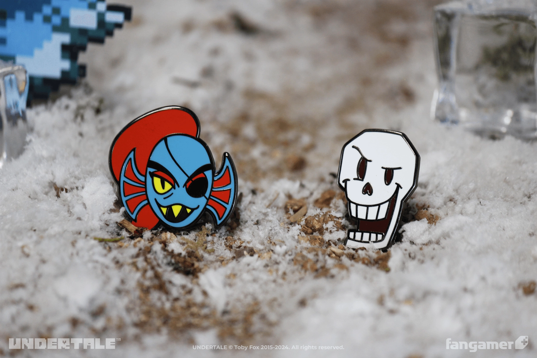 UNDERTALE - Character Pins Set 2