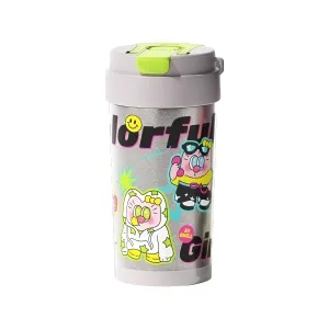 UOOHA Dopamine Premium Titanium Dual-Lid Insulated Tumbler 490ml – Aerospace-Grade, 99% Antibacterial, 6H Thermal Mastery